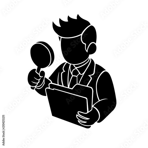professor silhouette