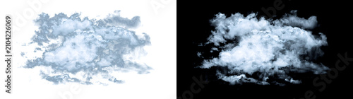 Fotografie Fireball with blazing blue magical projectile for fantasy visual effects featuri