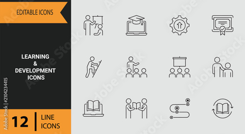 Corporate Learning Professional Skill Development Workshop Continuing Education Graphics