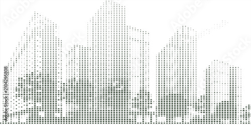 City buildings abstract background. Smart city, urban concept, real estate, organization office, future cityscape, skyline panorama, skyscraper architecture, building construction tech concept. Eps10