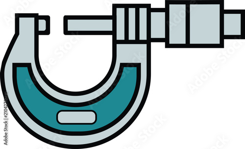 Micrometer icon