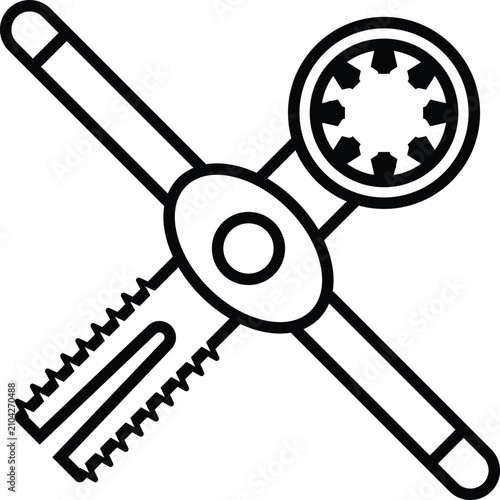 Outline External Chamfer Deburring Tool