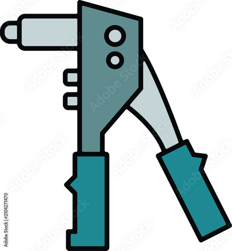 Rivet gun icon