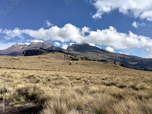 Iztaccíhuatl Volcano in Mexico