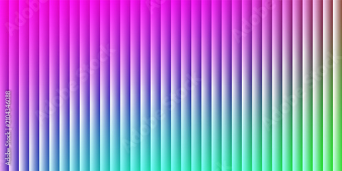 Transparent refracted fractal glass gradient effect, ribbed glass vibrant texture