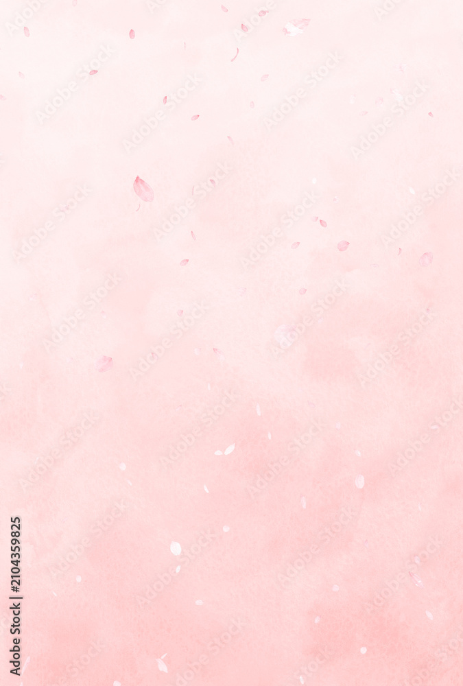 Naklejka premium 背景素材_花吹雪
