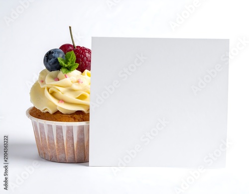 Cupcake  Blank Card.