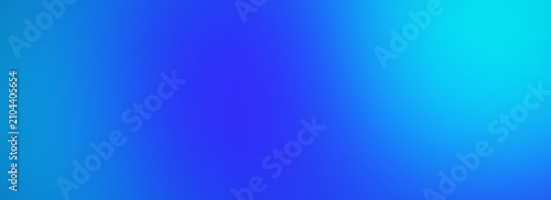 Abstract blue gradient background. Smooth cyan and navy color transition wallpaper.