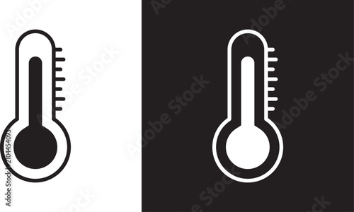 Canvastavla Temperature icon