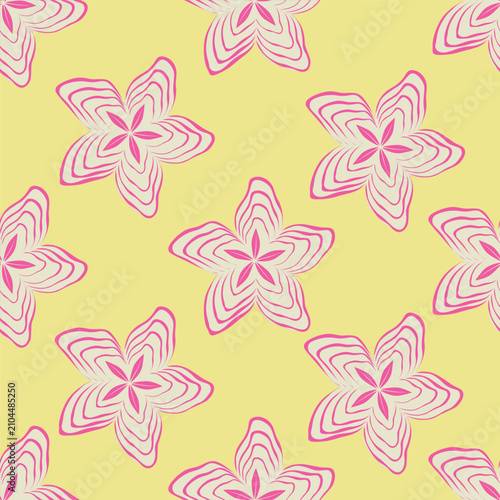 Floral seamless pattern with beautiful Flowers for fabric textile wallpaper.