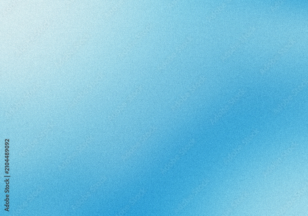 Naklejka premium Abstract soft blue background with a subtle grainy texture and light gradient.