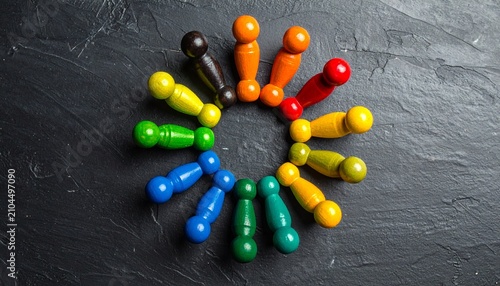 colorful pills on a white background