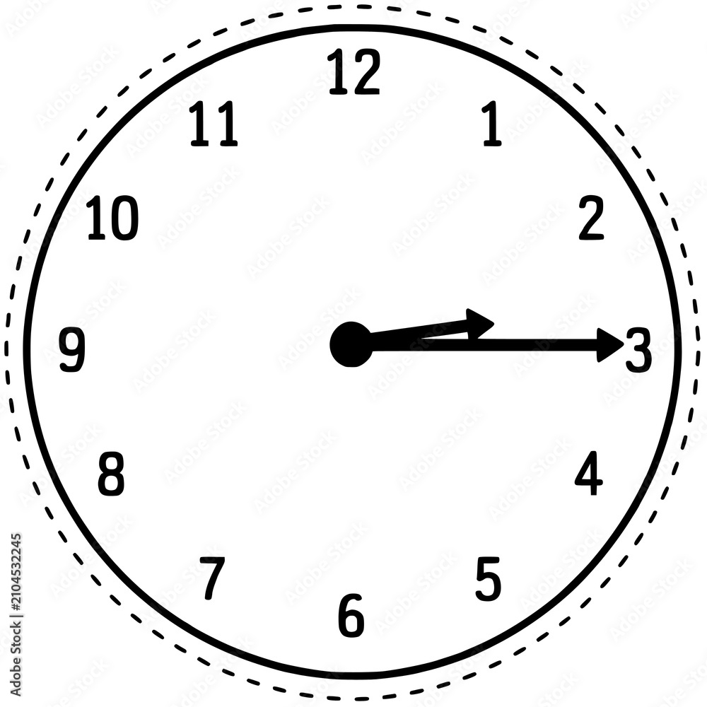 Fototapeta premium Clock Time Craft Elements PNG | Individual Transparent Analog Clock Clipart Showing Different Times, Telling Time Clock Faces, Math Center Activities, Classroom Learning Resources & Printable Educatio