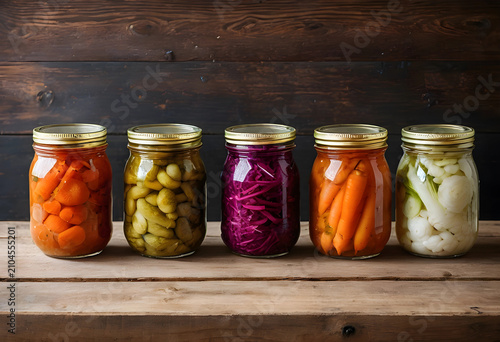 Assortment of homemade pick...