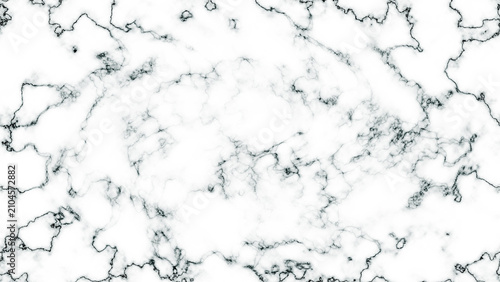 фотографія White marble texture with dark gray veins and swirling patterns background