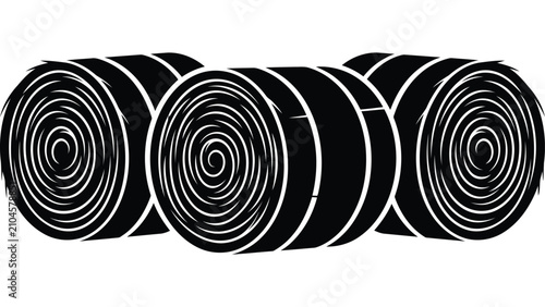 Photography Hay bales icon