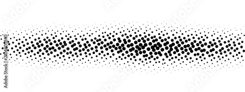 Abstract halftone dotted gradient pattern