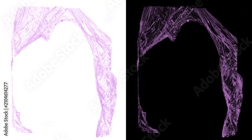 Foto Microscopic tissue section with H&E staining, medical histology slide of anatomi