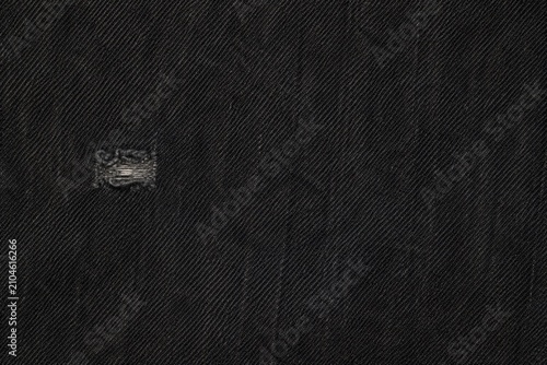 Quadro su tela Distressed Dark Denim Fabric Texture
