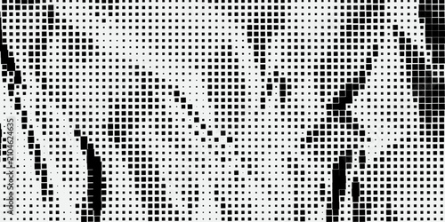 Photos Black and white abstract and grunge geometric pattern for sporty design element and background