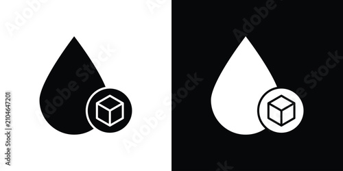 Bild auf Leinwand Blood sugar icon outline clipart set. EPS10