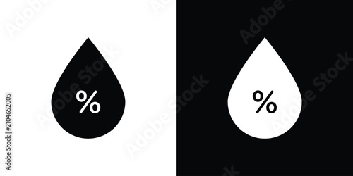 Foto Humidity icon for creative designs