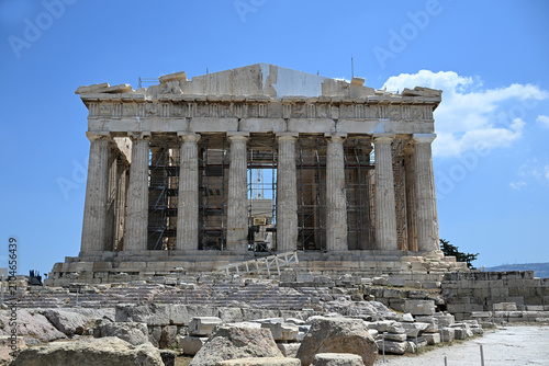 Canvastavla the Parthenon, the most important Greek temple in Athens