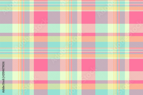 Traditional tartan plaid pattern with a textured woven appearance and red and teal tones. The seamless fabric design creates a calm decorative background with a traditional textile feel.