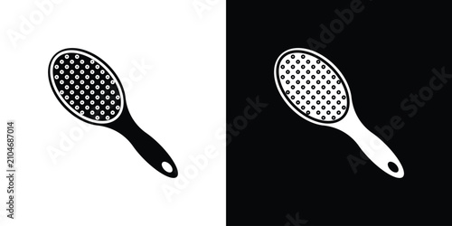 Hair brush icon