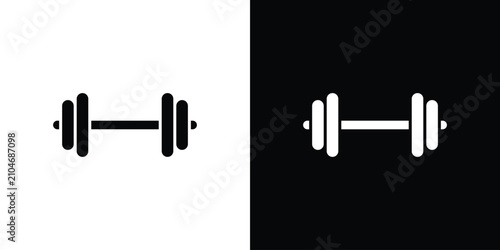 Fotografie Barbell icon