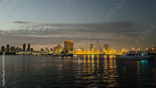 San Diego Skyline at Night 