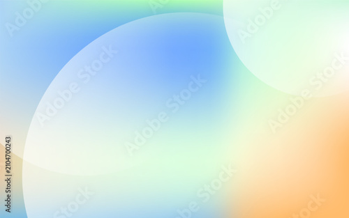 Abstract Pastel Gradient Background with Soft Overlapping Circular Shapes