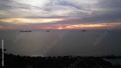 sunrise over the sea