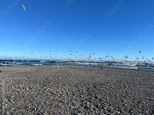 Hokitika Beach and Sea New Zealand