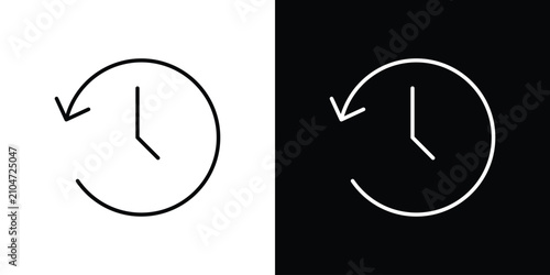 Valokuva History icon for infographic projects