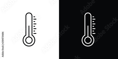 Fotografía Thermometer icon for infographic projects