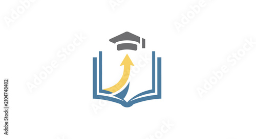 Education Learning Academic Icon Symbol.