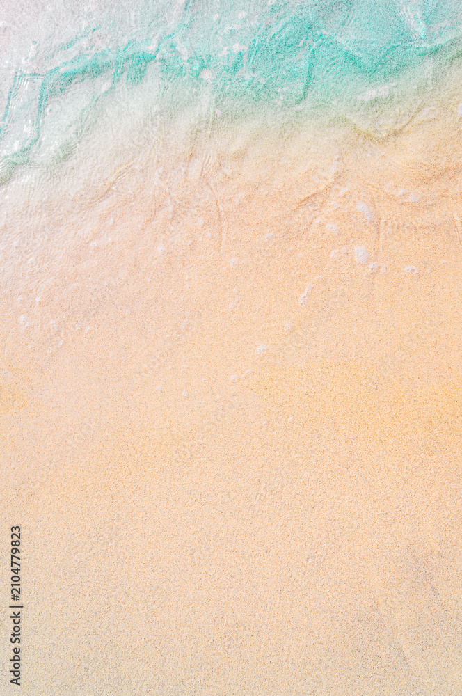 Fototapeta premium beautiful sand beach with empty space for text