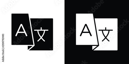 Canvas Print Language icon 2
