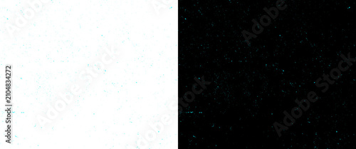 Vászonkép Minimalist split screen background with white and black panels, high contrast du