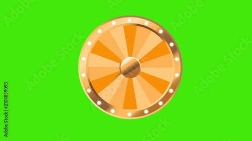 gold Realistic spinning wheel of fortune with jackpot and casino-themed motion graphics, perfect for online gaming, luck, prize giveaways, gambling promotions, casino backgrounds, and high-energy