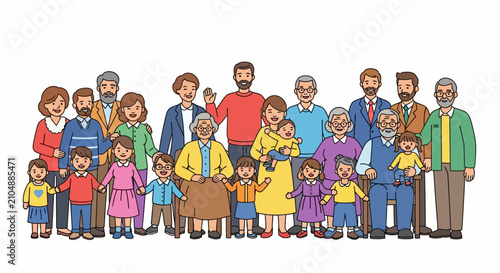 Diverse Group of People Together.