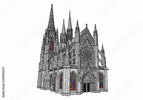 Gothic Ascent: A Lineage of Light and Stone