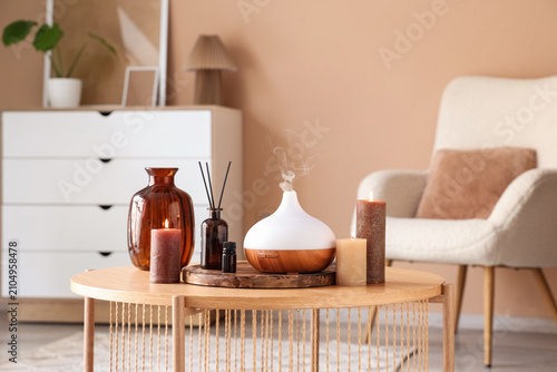 Aromatherapy diffuser with ...