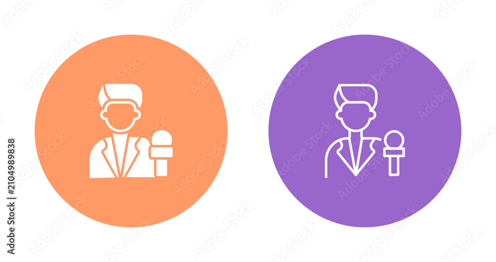 Foto Podcast Guest Icon Design