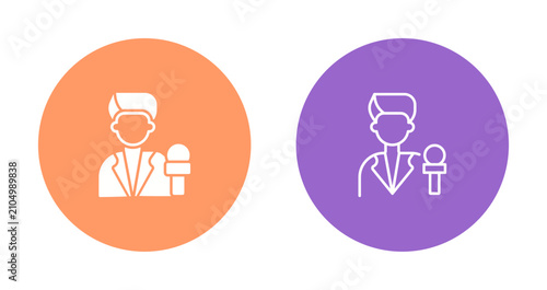 Foto Podcast Guest Icon Design