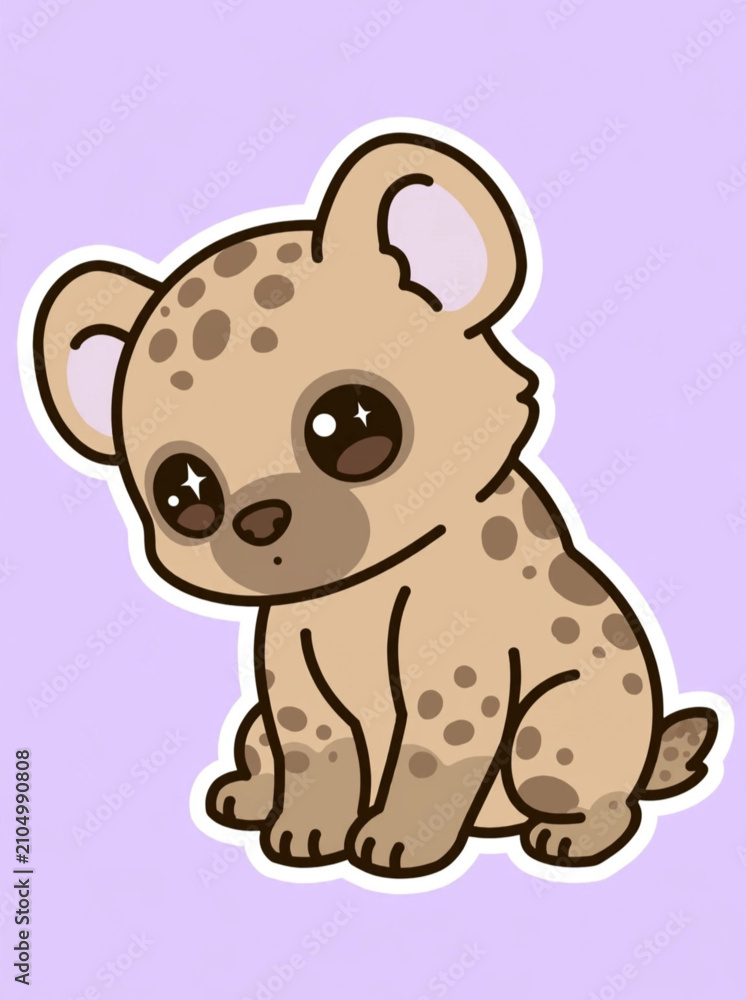 Fototapeta premium Hyena icon