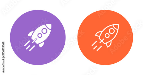 Canvas Print Launch Icon Design