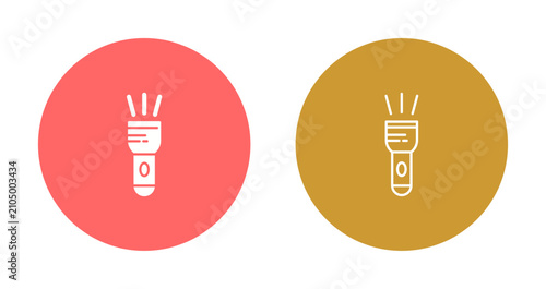 Flashlight Icon Design