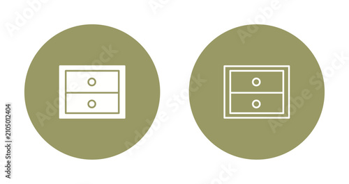 Cabinet Icon Design